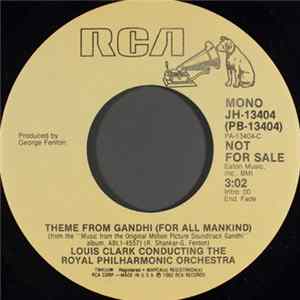 Louis Clark Conducting The Royal Philharmonic Orchestra - Theme From Gandhi (For All Mankind) Album