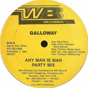 Galloway - Any Man Is Man Album