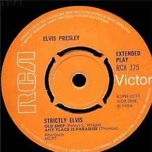 Elvis Presley - Strictly Elvis Album