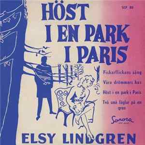 Elsy Lindgren - Höst I En Park I Paris Album