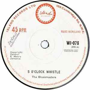 The Bluesmasters - 5 O'Clock Whistle Album