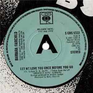 Barbara Fairchild - Let Me Love You Once Before You Go Album