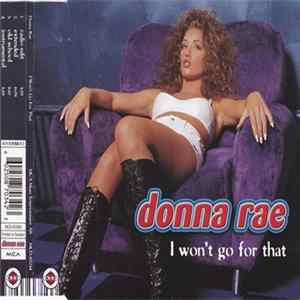 Donna Rae - I Won't Go For That Album