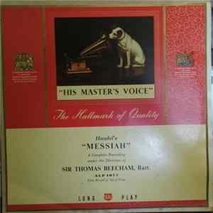 Handel, Sir Thomas Beecham, The Royal Philharmonic Orchestra - Handel's "Messiah" Album