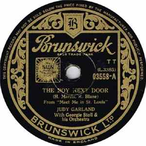 Judy Garland - The Boy Next Door / The Trolley Song Album