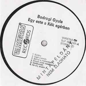 Bodrogi Gyula - Egy Este A Kék Egérben Album