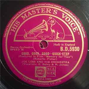 Joe Loss And His Orchestra - Good, Good, Good / Oh ! What It Seemed To Be Album
