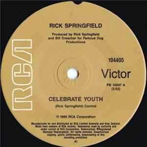 Rick Springfield - Celebrate Youth Album