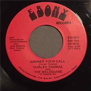 Curly Thomas And The Melodians - Answer Your Call Album