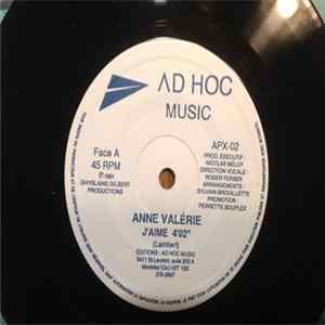 Anne Valérie - J'aime Album