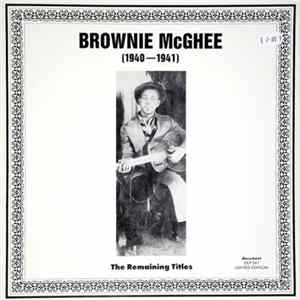 Brownie McGhee - (1940-1941): The Remaining Titles Album