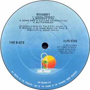 The B-52's - Whammy! Album