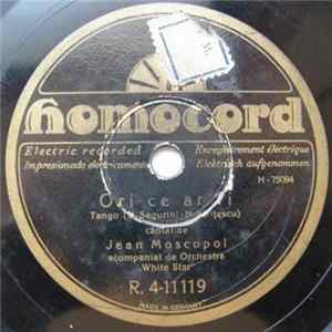 Jean Moscopol - Numai Poți Pleca / Ori Ce Ar Fi Album