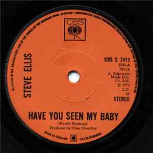 Steve Ellis - Have You Seen My Baby / Goody Goody Dancing Shoes Album