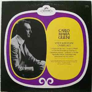 Carlo Maria Giulini Conducting The Philharmonia Orchestra - Verdi & Rossini Overtures Album