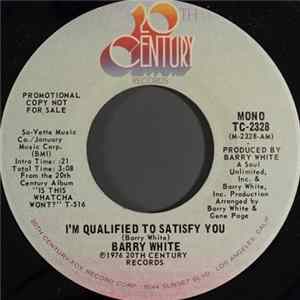 Barry White - I'm Qualified To Satisfy You Album