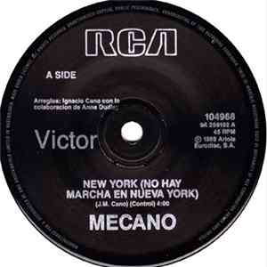 Mecano - New York (No Hay Marcha En Nueva York) Album