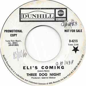 Three Dog Night - Eli's Coming Album