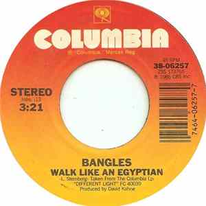 Bangles - Walk Like An Egyptian Album