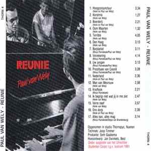 Paul van Wely - Reunie Album