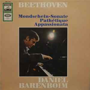 Beethoven, Daniel Barenboim - Mondschein-Sonate / Pathetique / Appassionata Album