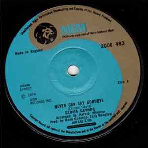 Gloria Gaynor - Never Can Say Goodbye Album