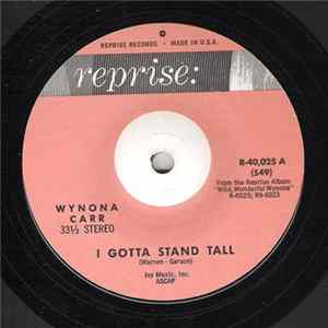 Wynona Carr - I Gotta Stand Tall / Don't Come Crying To Me Album