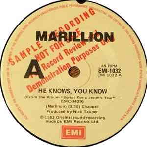Marillion - He Knows, You Know / Charting The Single Album