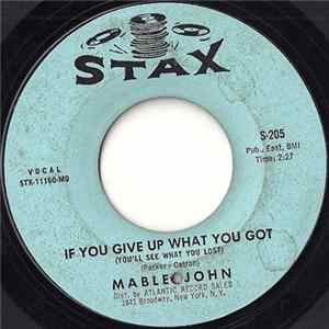 Mable John - You're Taking Up Another Man's Place Album