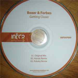 Boxer & Forbes - Getting Closer Album