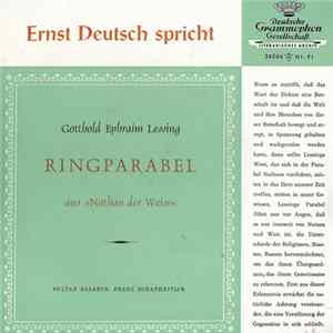 Gotthold Ephraim Lessing, Ernst Deutsch - Ringparabel Aus »Nathan Der Weise« Album