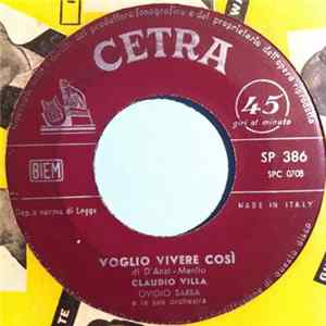 Claudio Villa - Voglio Vivere Così / Piscatore 'E Pusilleco Album
