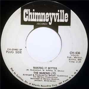 The Barons Ltd. - Making It Better / Symphony Of Gratitude Album