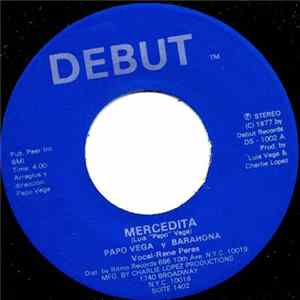 Papo Vega Y Barahona - Mercedita / Afincate Album