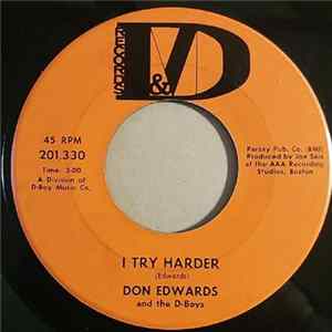 Don Edwards and The D-Boys - I Try Harder Album
