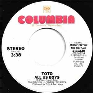 Toto - All Us Boys Album