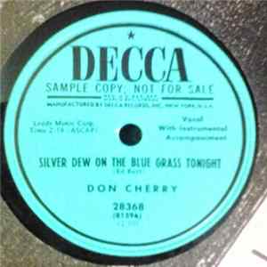 Don Cherry - Silver Dew On The Blue Grass Tonight / It's Been So Long, Darling Album