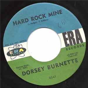 Dorsey Burnette - Hard Rock Mine / (It's No) Sin Album