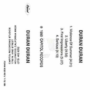 Duran Duran - Liberty (Sampler) Album