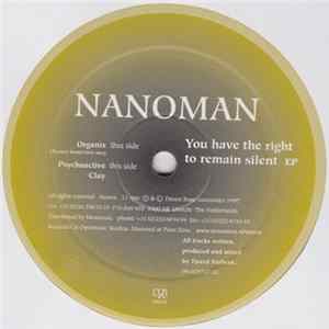Nanoman - You Have The Right To Remain Silent EP Album