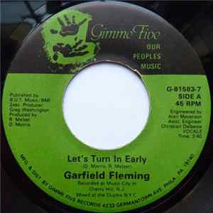 Garfield Fleming - Let's Turn In Early Album