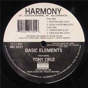 Basic Elements Featuring Tony Cruz - Harmony Album