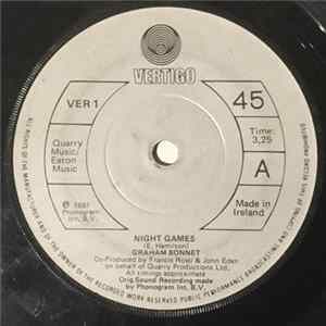 Graham Bonnet - Night Games Album
