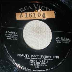 June Valli with Neal Hefti And His Orchestra - Beauty Isn't Everything / Now Album