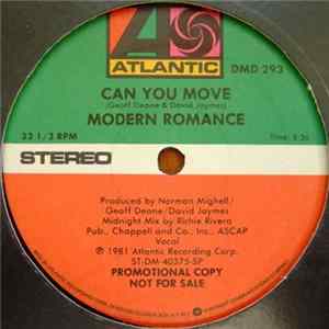 Modern Romance - Can You Move Album