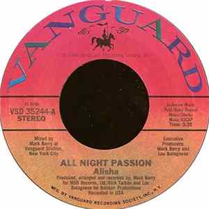 Alisha - All Night Passion Album