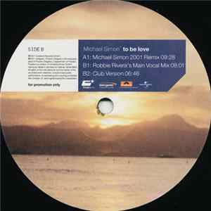 Michael Simon - To Be Love Album