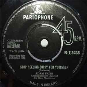 Adam Faith - Stop Feeling Sorry For Yourself Album