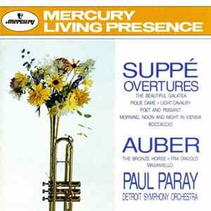 Suppé / Auber - Paul Paray, Detroit Symphony Orchestra - Overtures Album