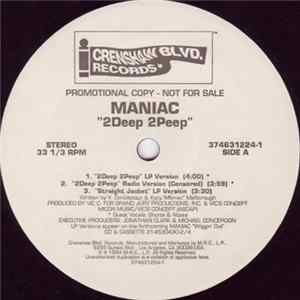 Maniac - 2Deep 2Peep Album
